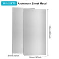 thumbnail image 2 of 10 Sheets 3mm 5052 Aluminum Welding Plate with Protective Film 4x2 Inch Aluminium Welding Metal Plates for DIY, 2 of 7
