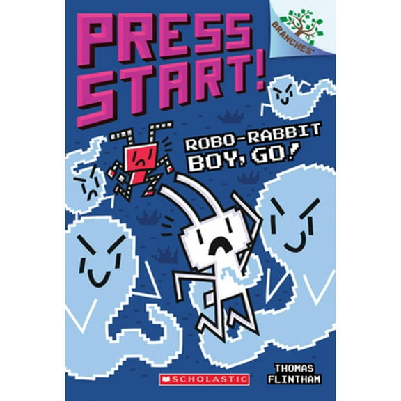 Pre-Owned Robo-Rabbit Boy, Go!: A Branches Book (Press Start! #7): Volume 7 (Paperback 9781338239812) by Thomas Flintham