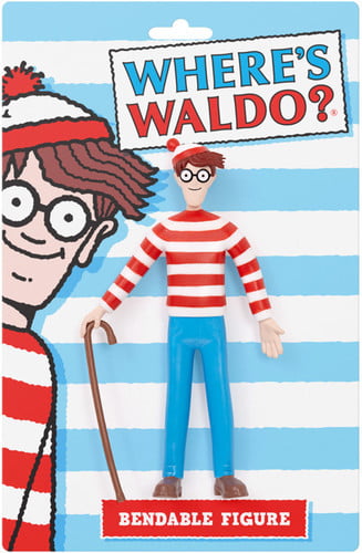 Where's Waldo? Bendable Figure - Walmart.com