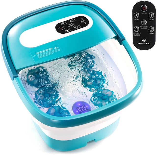 Masajeador de baño Foot Spa con calor, burbujas y masaje