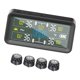 thumbnail image 5 of Monitor preciso de presión y temperatura de neumáticos de coche con pantalla LCD alimentada por energía solar para para 4 ruedas, 5 of 8