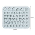 thumbnail image 6 of Grandest Birch Easy Release Chocolate Mold Button Shape Non-stick Silicone Simple Operate Candy Mold for Party, 6 of 8