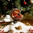 thumbnail image 1 of 8cm Forest Animals Decoration Christmas Tree Pendant Holiday Gift, 1 of 5