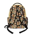 thumbnail image 3 of Xixirimido Black Cat Books Floral Print Backpack for Boys Girls Elementary Middle School Bookbag Kids Lightweight Back Pack Multi Pocket School Bags Large Capacity, 3 of 8