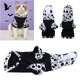 thumbnail image 1 of Ropa de invierno para perros sudadera de Halloween para perros patrón de calavera cálido teñido anudado a la moda suave para mascotas pequeñas y medianas para el invierno ANGGREK Otros, 1 of 8