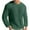 Army Green, variant on Mlzmgr Mens Long Sleeve Tee Shirts Plus Size Crewneck Solid Color Casual Loose Tops Blouse Summer