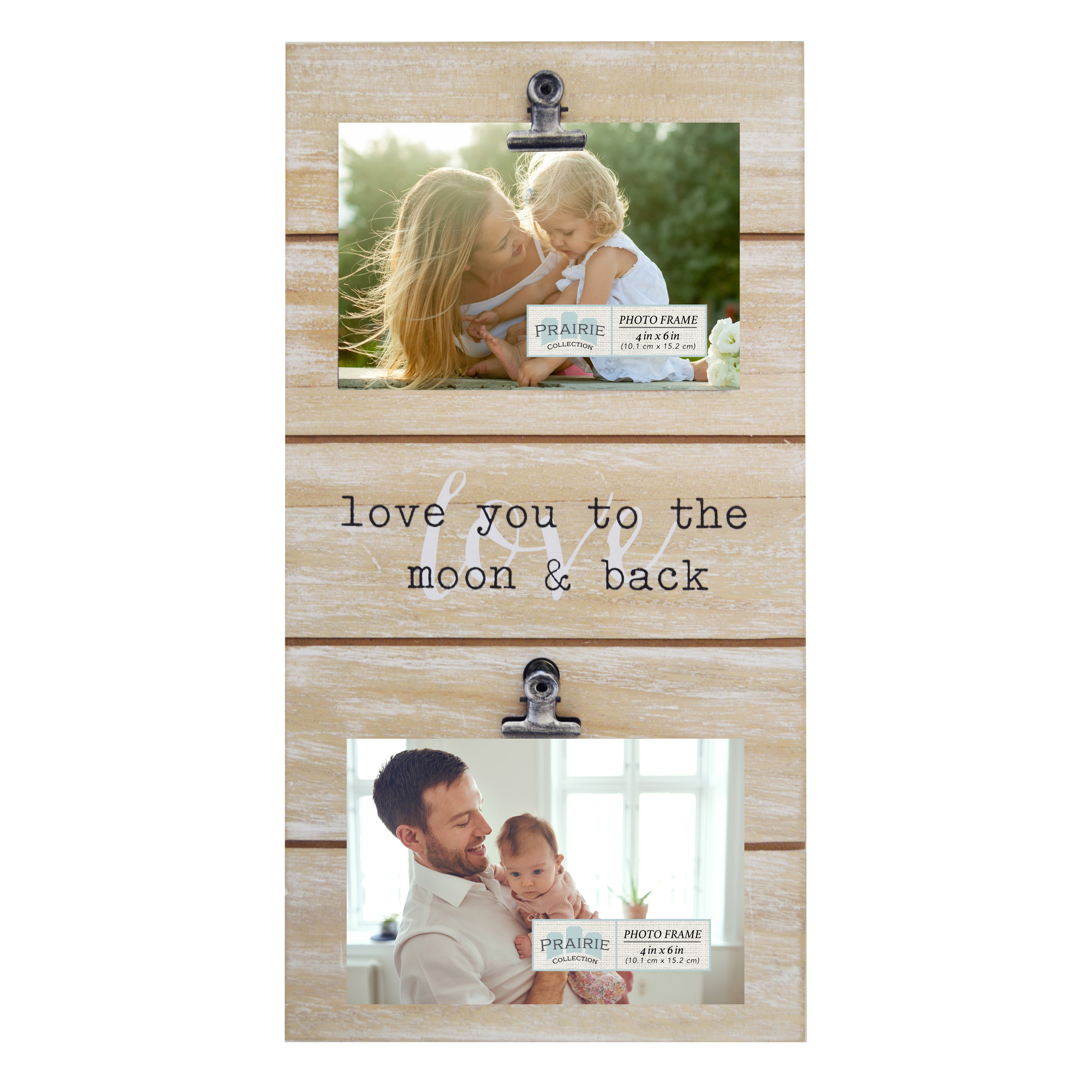 White PRINZ Dakota 3-Opening Collage Frame for 4-Inch by 6-Inch Photos