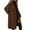 Brown, variant on Women's Clothing, Plus Size Long Coats for Women Notched Lapel Winter Warm Double Breasted Coat Valentines Day Gifts, 1Pc Jacket Brown S