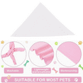thumbnail image 3 of Dog Bandanas Washable Cotton Triangle Dog Scarfs Reversible Cotton Scarf for Small Medium Large Pets, 3 of 5