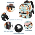 thumbnail image 3 of Squirrel Diaper Backpack with Adjustable Shoulder Strap, Large Capacity, Printed Design, Lightweight | Book Bags, Airport Backpack, School Backpack, 3 of 6
