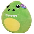 thumbnail image 2 of Mushmillows Green Dinosaur W/ Exclusive Flip a Tote, 2 of 4