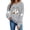 FZYER1-Gray, variant on Meichang Womens Sweatshirt Halloween Ghost Graphic Sweatshirt Crewneck Long Sleeve Fall Pullover Party Tops Matching Family Halloween Sweatshirts