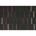 thumbnail image 1 of Ahgly Company Machine Washable Indoor Rectangle Contemporary Charcoal Black Area Rugs, 5' x 7', 1 of 7