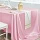 thumbnail image 5 of Mantel de satén sin costuras, rectangular, sedoso y suave, ideal para decoración de mesas, restaurantes, bodas, banquetes, fiestas y eventos., 5 of 5