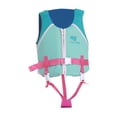 thumbnail image 3 of Chaleco salvavidas de natación para niños con correa ajustable para navegar, niños y niñas. Rosa, 3 of 8