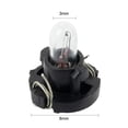 thumbnail image 2 of BUYISI Car Light Instrument Light 10Pcs T3 Led 12V Automatic Door Button Light Car Interior Instrument Light Dashboard Lamps, 2 of 9