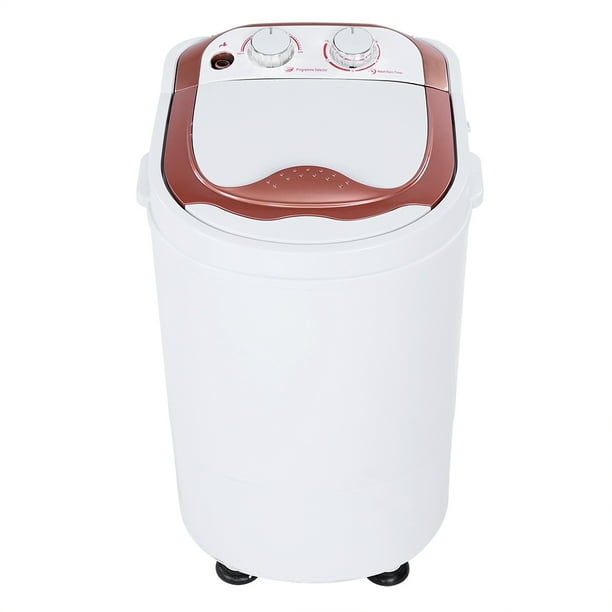 Tebru 110V Mini Portable Washing Machine FullAutomatic Laundry Washer