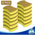 thumbnail image 7 of MR.SIGA Non-Scratch Cellulose Scrub Sponge, Dual-Sided Dishwashing Sponge for Kitchen, 12 Pack, 7 of 7