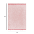 thumbnail image 4 of Mainstays Melange Oversized Throw Blanket, Mauve Dusk, 50 x 72 in, 4 of 5