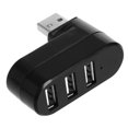 thumbnail image 1 of Adaptador divisor de rotación de alta velocidad HUB USB Multi 2.0 de 3 puertos - Rotación de 3 puertos negro oso de fresa Electrónica, 1 of 5