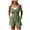 Green, variant on COMVALUE Swim Romper Women One Piece Swimsuit Tummy Control Bathing Suit Modest Full Coverage Swimwear with Shorts Pockets (Blue, L)