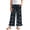 Blue Purple Paw Print, variant on Girls Wide Leg Ruffle Pants High Waisted Palazzo Pants with Pockets Flowy Trousers Comfy Fall Outfits for 13-14 Years Teen, Lily Floral Blue