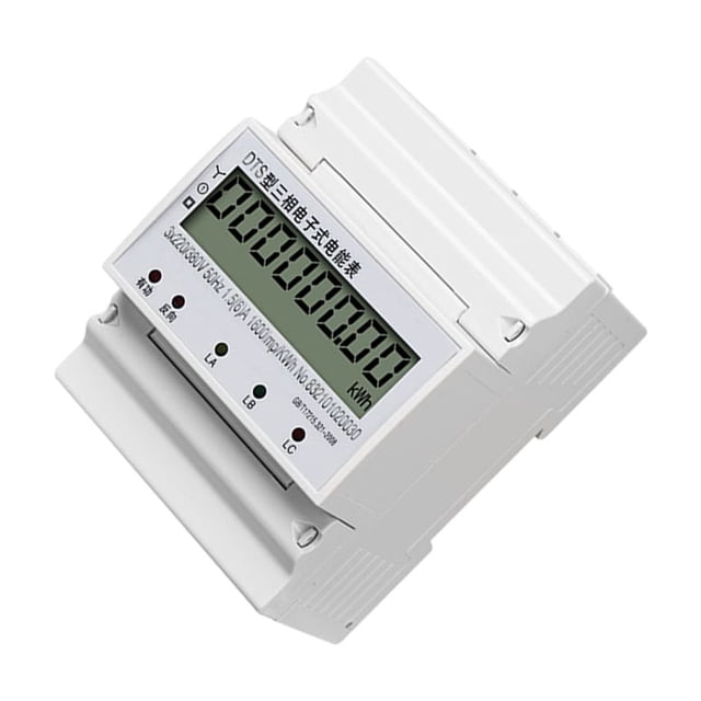 Speravity Medidor Eléctrico - Instalación Y Lecturas Precisas Medidor De Energía Eléctrica Medidor De Energía Inteligente Equipos de laboratorio e instrumentos científicos Pantalla única 6A