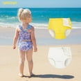thumbnail image 6 of TYMZDYN 2 Packs Baby Reusable Swim Diapers Soft and Silky Toddler Swim Diaper Washable Baby Swim Diaper 3T Baby Swim Trunks Swimming Diapers Size 3 Waterproof Diapers for Swimming Boys and Girls, 6 of 6