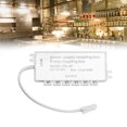 thumbnail image 3 of Electrical Power Cord Connection Box, LED Splitter Box Heat Dissipation Easy Installation 5-48V  for Home, 3 of 7
