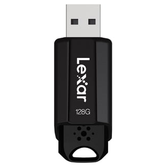 Lexar® JumpDrive V100 USB Flash Drives, 128GB, Gray, Pack Of