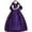 Purple, variant on NMMUED Rococo Dress Medieval Dress for Women Regency Dresses for Women Gothic Dress Maxi Dresses Gothic Masquerade Dresses Elegant Dresses for Women Purple L
