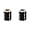 Black2, variant on Chalkboard Labels - Waterproof Reusable Blackboard Stickers for Mason Jars, Parties Decoration, Craft Rooms, Weddings, Storage, Organize Your Home & Kitchen, 2X1In (1Pcs) Black