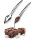 thumbnail image 1 of Deco Spoon Cucharas de dibujo culinario de chef de precisión multiusos para decorar platos, juego de 2 - -, 1 of 2