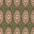 thumbnail image 1 of Ahgly Tapis d'Intérieur Lavable en Machine Carré Transitionnel Rouge Brun, 8 Pieds Carré, 1 of 7