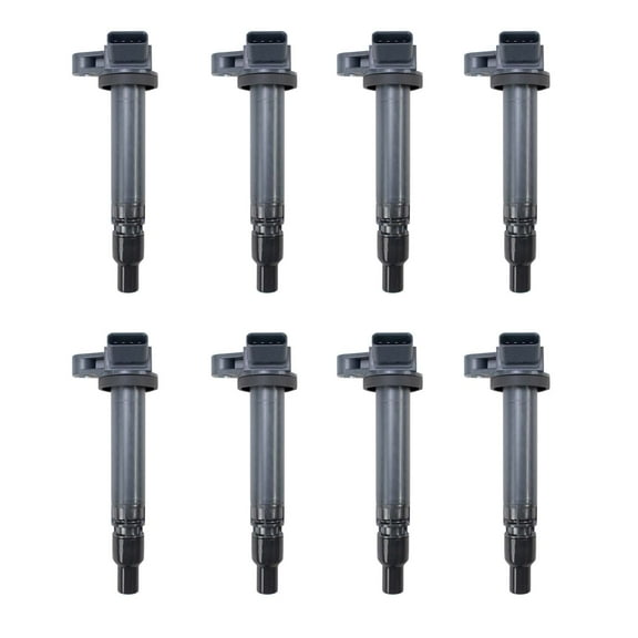 TRQ 8pc Engine Ignition Coil Kit Set Direct Fit for 08-11 Lexus GS460 V8 4.6L ICA30334