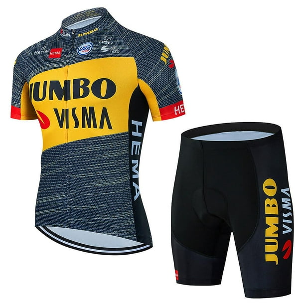 2022 Jumbo Visma Jersey.  Official Pro Cycling Jerseys