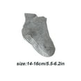 thumbnail image 2 of 6 Pcs Bas pour Enfants avec Bonne Élasticité Confortables à Porter Style Simple Bonne Fabrication Gris Clair 14-16, 2 of 6