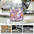 thumbnail image 6 of Yayeee Ashtray with Lid for Cigarette Smokeless Stainless Steel Home Ash Holder, Purple Cute Halloween, 6 of 7