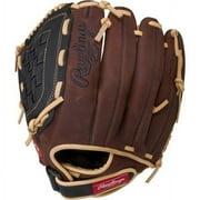 Rawlings | 12.5 RBG36 Recreational Baseball & Softball Glove | All-Leather Shell | Right Hand Throw