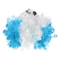 thumbnail image 1 of KAKOWELY Peluca afro rizada para fanáticos de equipos de fútbol, peluca decorativa para fiestas de cosplay, adorno para el cabello de carnaval, 1 of 4