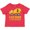 Red, variant on Inktastic 3rd Birthday Construction Truck, Cement Mixer 3 Years Old Boys Toddler T-Shirt