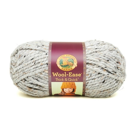 lion 640 154d wool ease thick quick yarn 97 meters grey marble