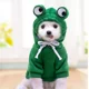thumbnail image 2 of Sudadera Para Perros Gato Halloween Con Estilo Rana Invierno, 2 of 8