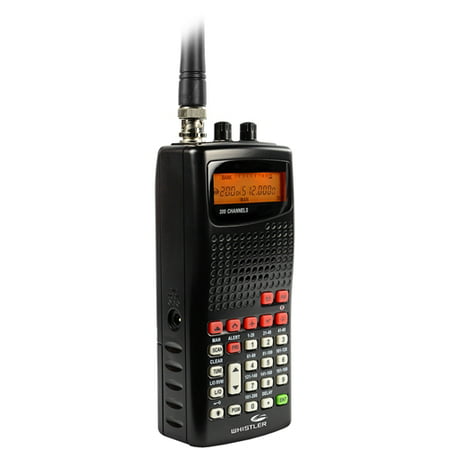 Whistler WS1010 Handheld Police Scanner 200 Channel Analog UHF VHF Portable (Best Handheld Police Radio Scanner)