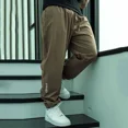 thumbnail image 2 of Pantalones deportivos de estilo americano de moda para hombre, pantalones casuales de entrenamiento para correr y hacer ejercicio, gorros elegantes de estilo informal de nuevo modelo transfronterizo, 2 of 4