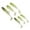 LY1-05, variant on S SERENABLE 6pcs Fishing Lure Soft Plastic Bait Jig Head Swimbait Grub Worm LY1-02