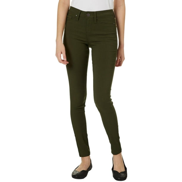 YMI YMI Juniors' Hyperstretch Midrise Colored Skinny Jeans Walmart