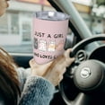 thumbnail image 5 of Cute Cat Themed Gifts for Women Girls, Cat Lover Lady Gifts Stainless Steel Insulated 20 oz Pink Tumblers for Teens Daughter Sister Bestie, Funny Cat Mom Stuff Birthday Christmas Decorations, 5 of 6