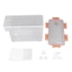 thumbnail image 2 of 35L Dispensador de Bebidas para Nevera Dispensador de Bebidas de Plástico Recipiente Transparente para Agua Fría con Grifo y Tapa de Bloqueo para Té Helado Limonada Nevera ANGGREK  Otros, 2 of 8