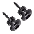 thumbnail image 1 of 2 Pcs Guitar Strap Button Locks Secure Screw Bass Ukulele Belt Buckle Buttons, 1 of 7